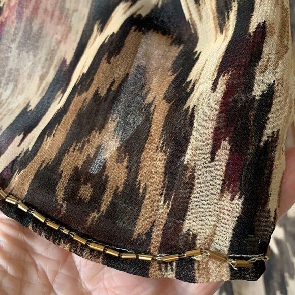 Chico’s size 0 top with tons of Bling at the chest. - Picture 7 of 8